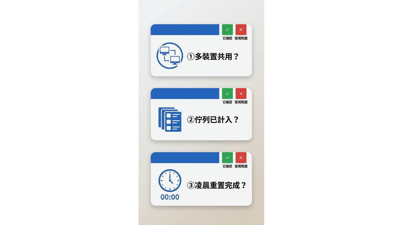 StreamFab顯示已達上限時的三步排查:多裝置共用帳戶、佇列任務計入、凌晨0:00重置是否完成