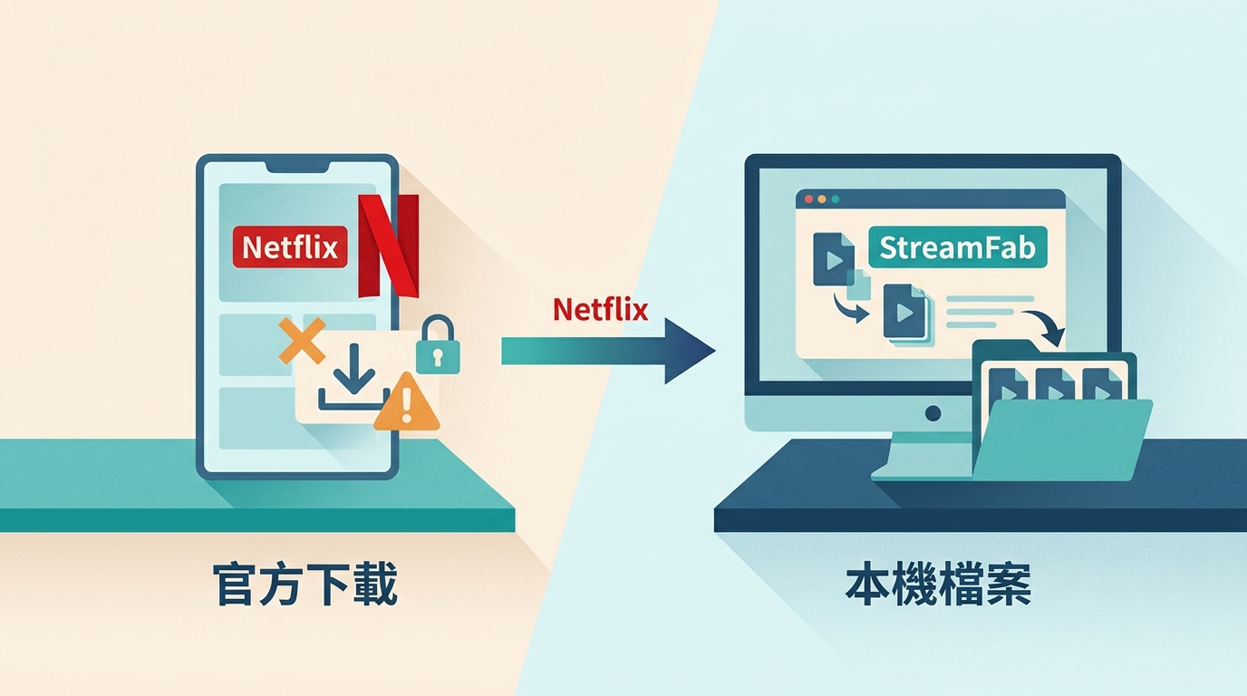 Netflix無法下載怎麼辦？2條排查路徑與StreamFab替代方案
