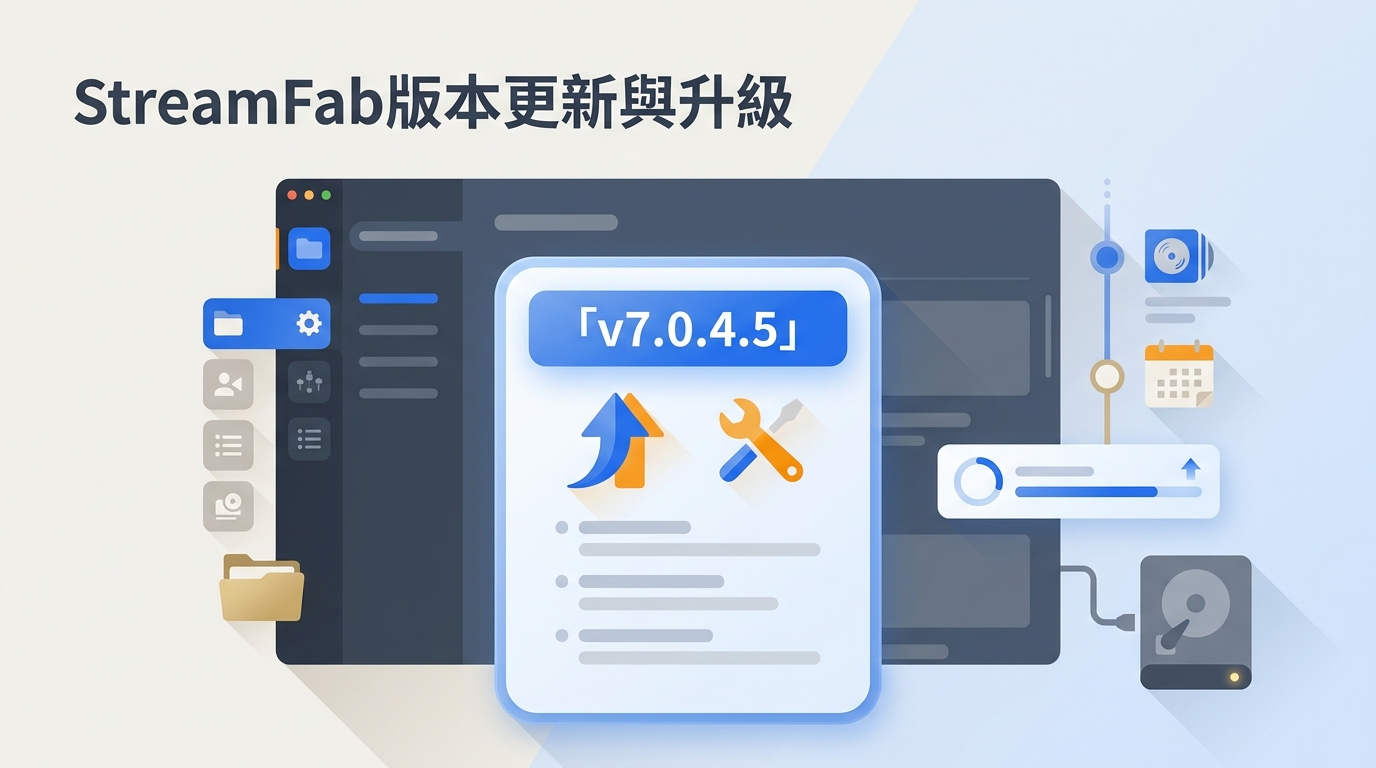 StreamFab更新整理：最新版本、修復內容與升級方式