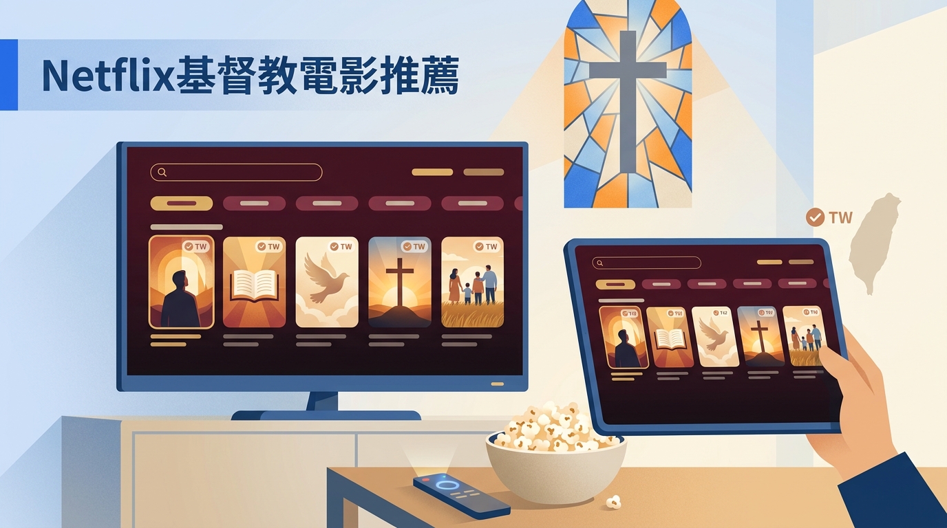 2026 Netflix基督教電影推薦:5部信仰片與台灣上架查核