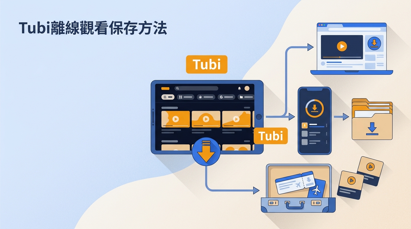 Tubi可以下載嗎?台灣離線觀看與3種保存方式